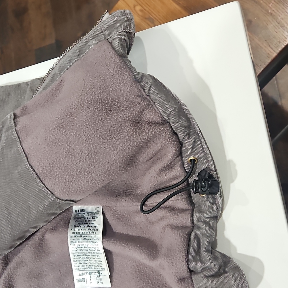 Carhartt Gray Jean Jacket - Picture 6 of 7